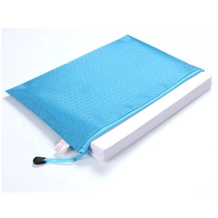 Fermeture à glissière d'Oxford crayon durable Sac housse Pocket fichier multifonction Porte-documents