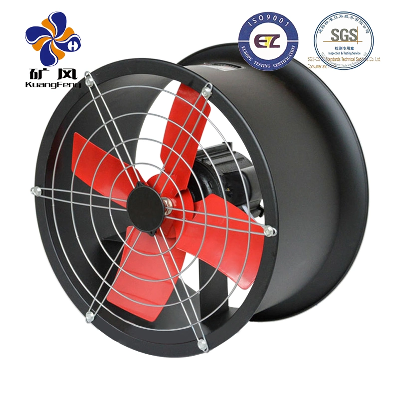 Ventilador axial de conducto de escape de alta eficiencia de 440V AC