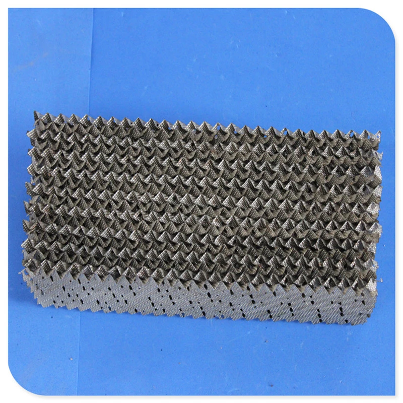 Metal Structured Tower Packing: Perforated Plate Corrugated Packing