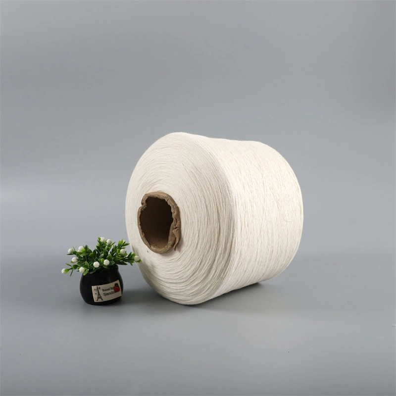 China Textile Supplier Ring Spun CVC 55/45 20s 26s 30s 32s 40s 45s White Color Yarn Wholesale/Supplier