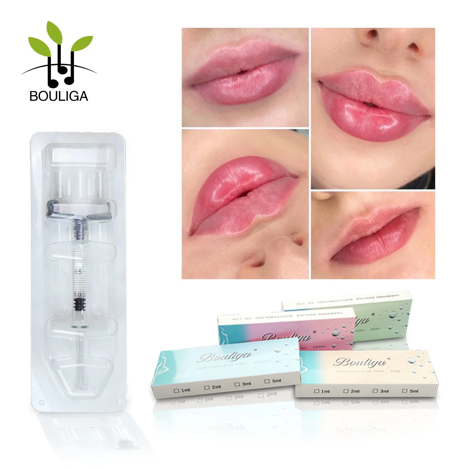 Relleno dérmico Filler inyecciones Lip Enhancer inyecciones Lip Enhancer Filler Hyaluronic Ácido