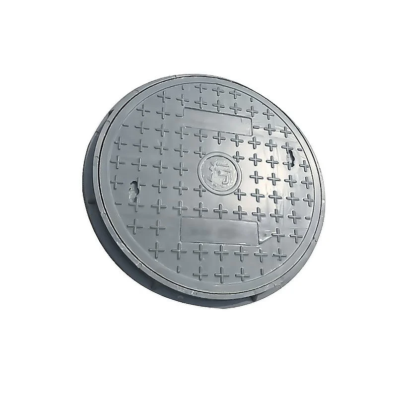 China Manufacturer Direct Sell Composite Round Manhole Fiberglass Coverlight Duty Sewer Cover