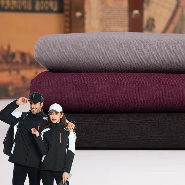 100% Polyester 100d 4 Way Stretch Fabric Bonded Polar Fleece Fabric Laminated Fleece Softshell Fabric for Outdoor Clothing Winter Coats Down Jacket