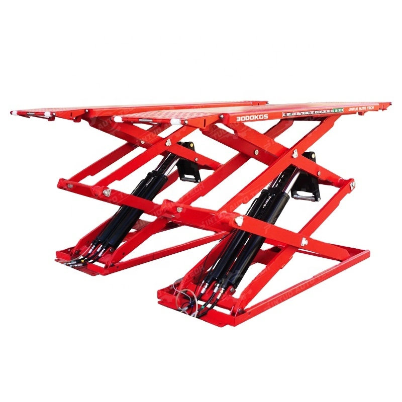 Jsl-3000A Scissor Car Lift Cheap Hydraulic Scissor Car Lift