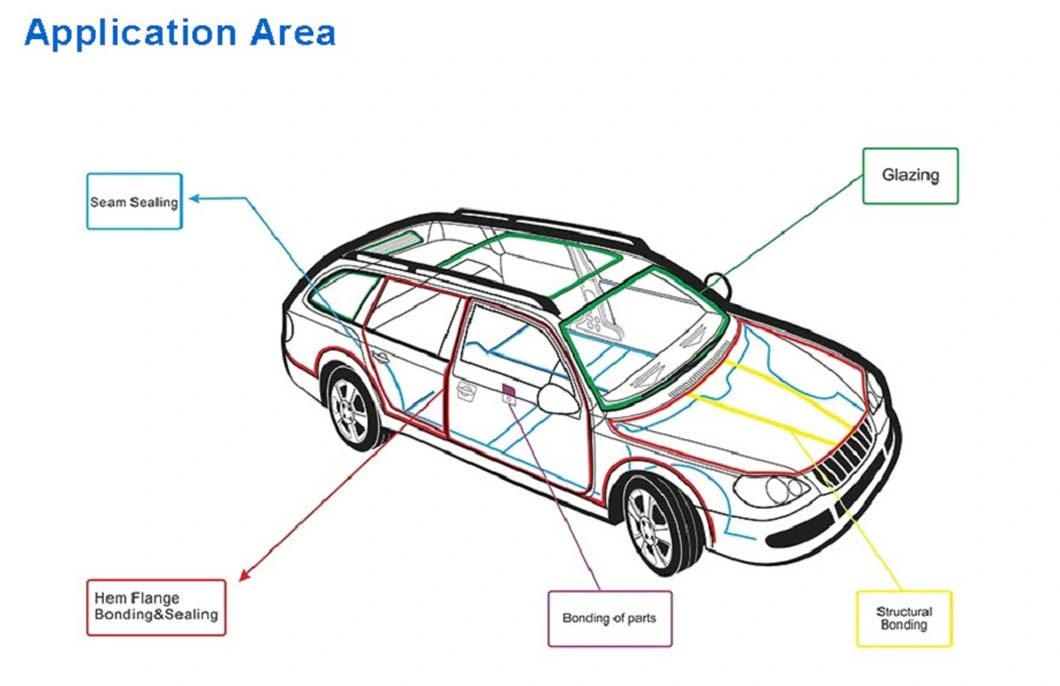 High quality/High cost performance  Excellent Adhesion PU365 Sealant for Automobile Glass