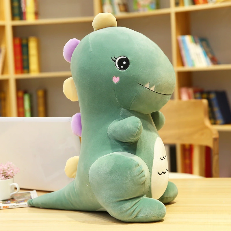 2023 New Custom Plush Stuffed Cartoon Cute Dinosaur Soft Gift Kids Toys