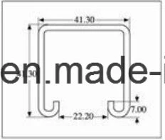 41*41mm X 1.5/2.0/2.5/3mm HDG Unistrut Channel