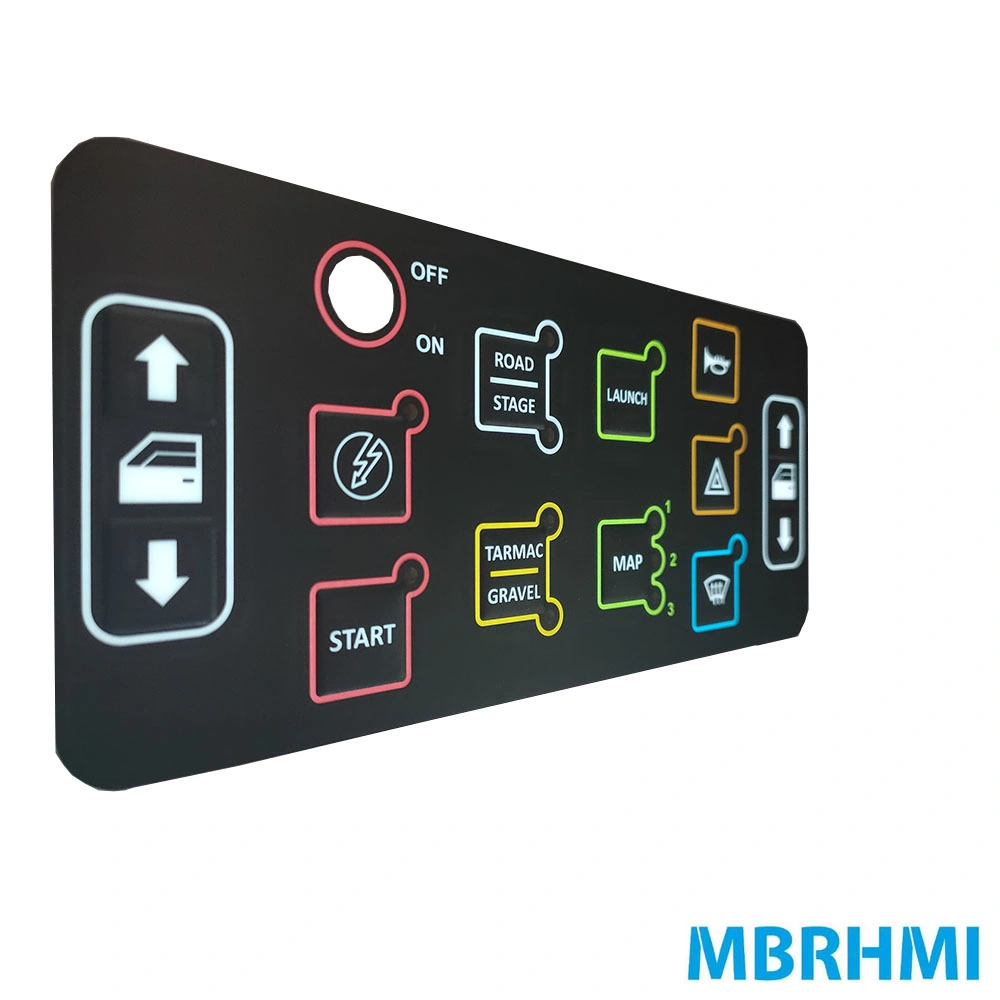 Interrupteur à membrane haute précision avec circuit FPC