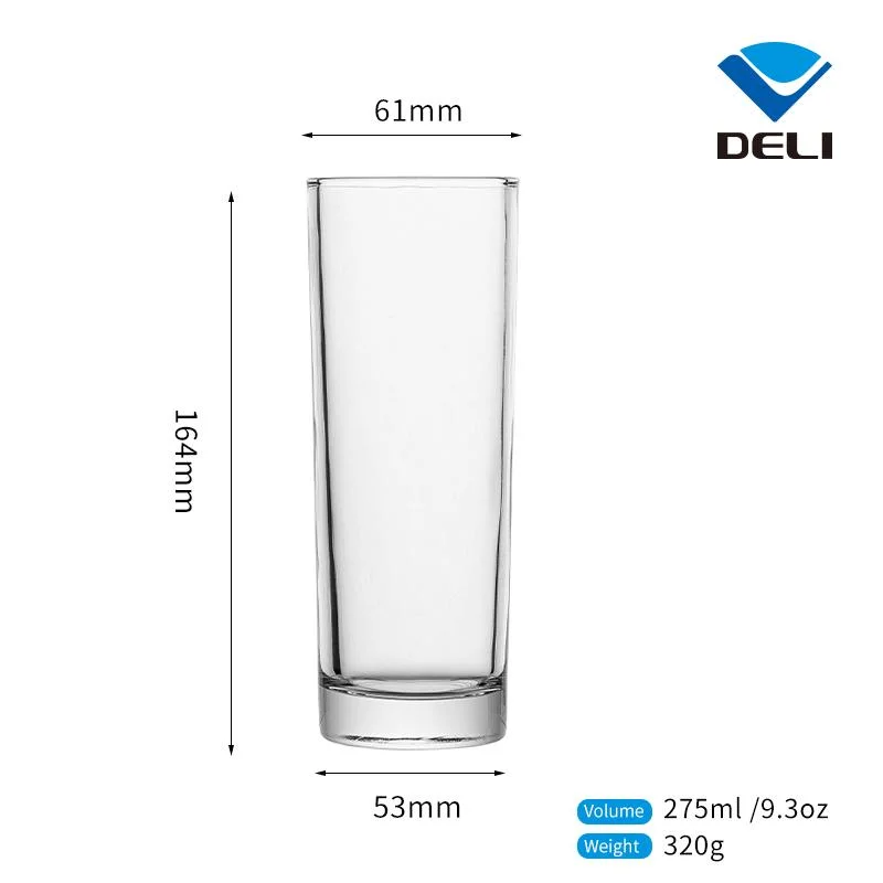 Wholesale/Supplier Clear Tea Water Soda Juice Glass Cola Cup Creative Beer Wine Glass Mug