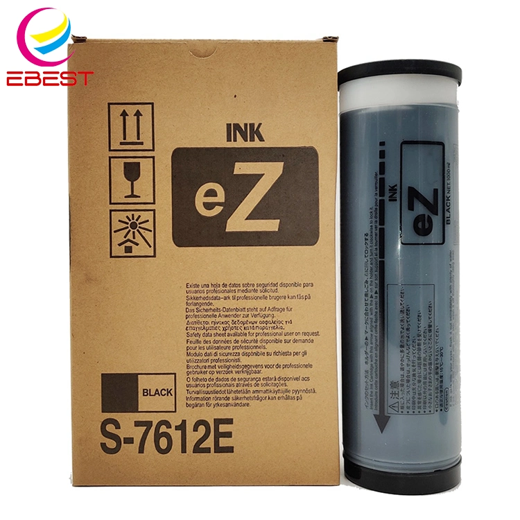 حبر Ebest Riso Ez المتوافق مع Ez مع Risos S-7612e S7612 Ez حبر Rz/mz Rz220 230 370 570 مكرر