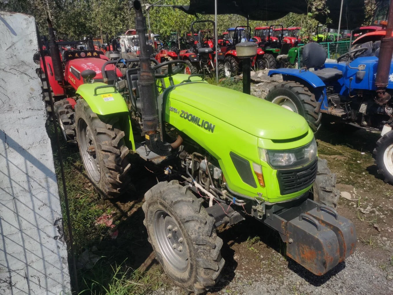 Zoomlion Rk Multipurpose Wheel Walking Used Farm Tractor 70-80HP in Second Hand Power Tiller Tractor