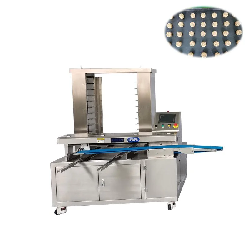 Automatic Maamoul Making Machine Mooncake Machine Tray Arranging Machine Filled Cookies Machine Bread Machine Bakery Equipment Biscuit Machine Food Machine