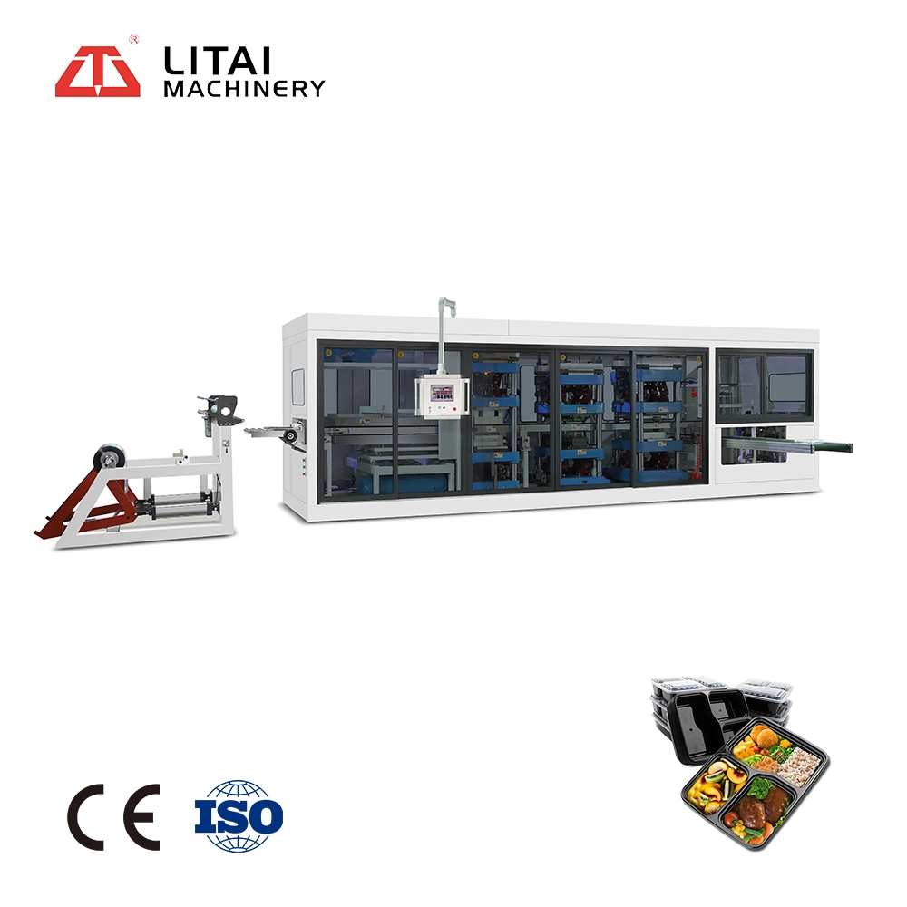 Fully Automatic Servo Drive System Thermoforming Machine and Molds Manufacturers for Biodegradable Container Packing Boxes