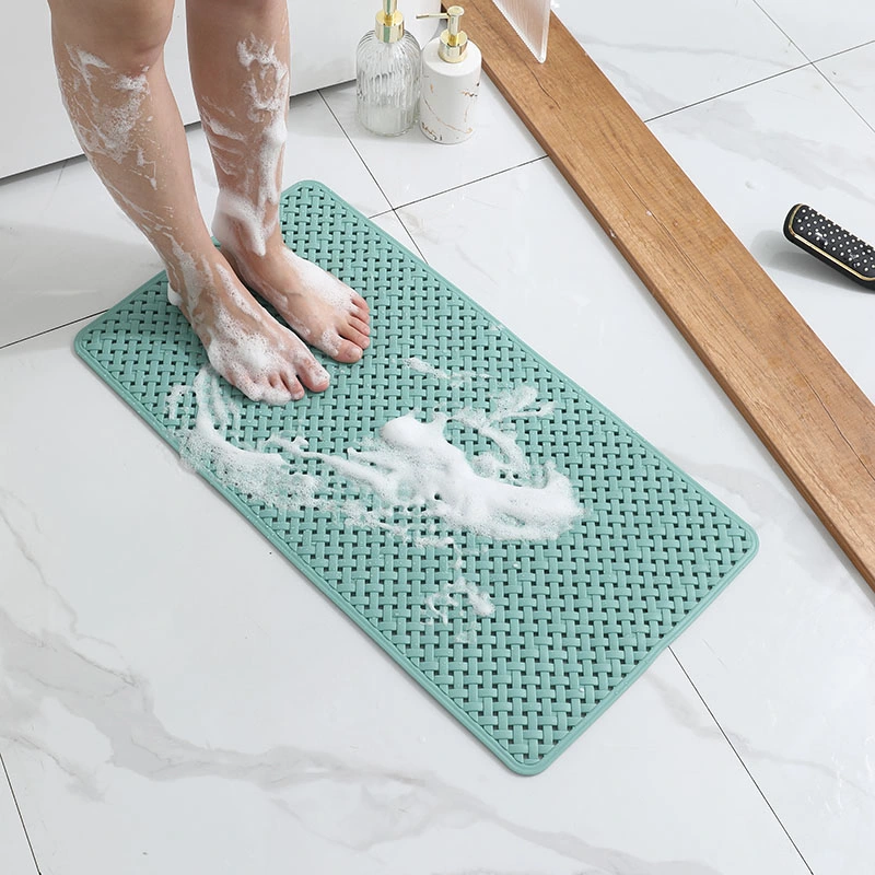 Anti Slip PVC Bath Mat Bathroom Mat Set