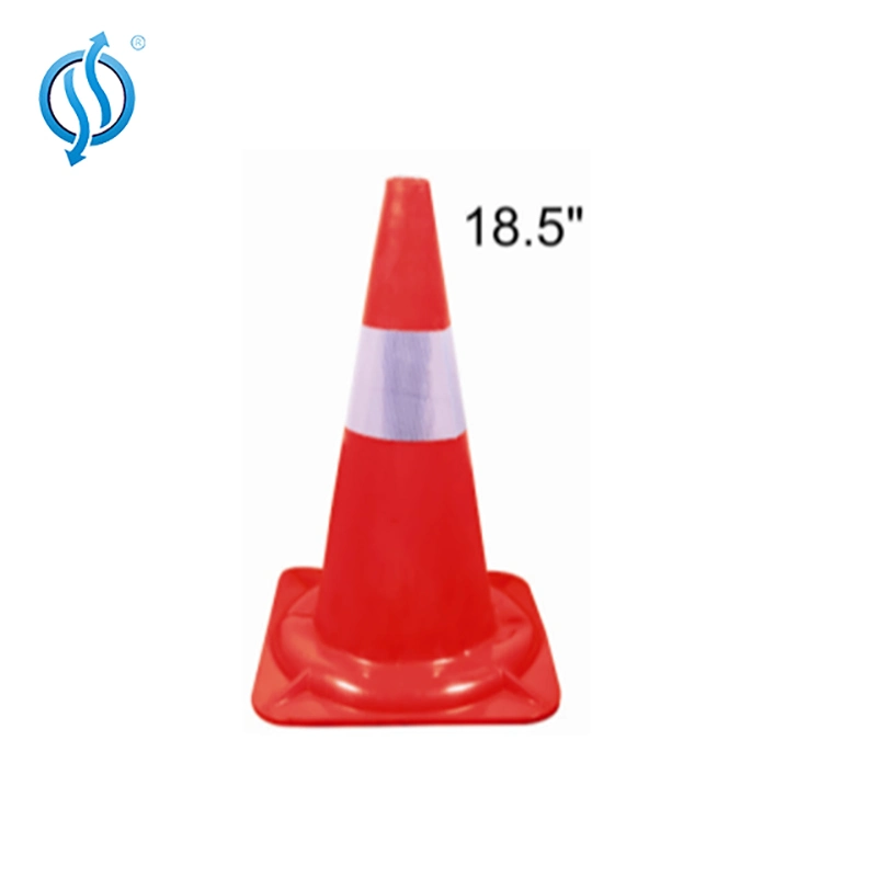 Road 450mm PVC Safety Cone Traffic Cone