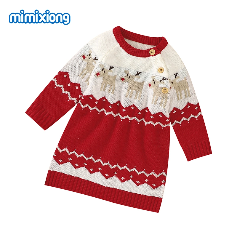 من فضلك قم بترجمة المحتوى التالي إلى العربية: "High Quality Newborn Baby Christmasl Babies Dresses Girls Infant Wear Clothes Product"