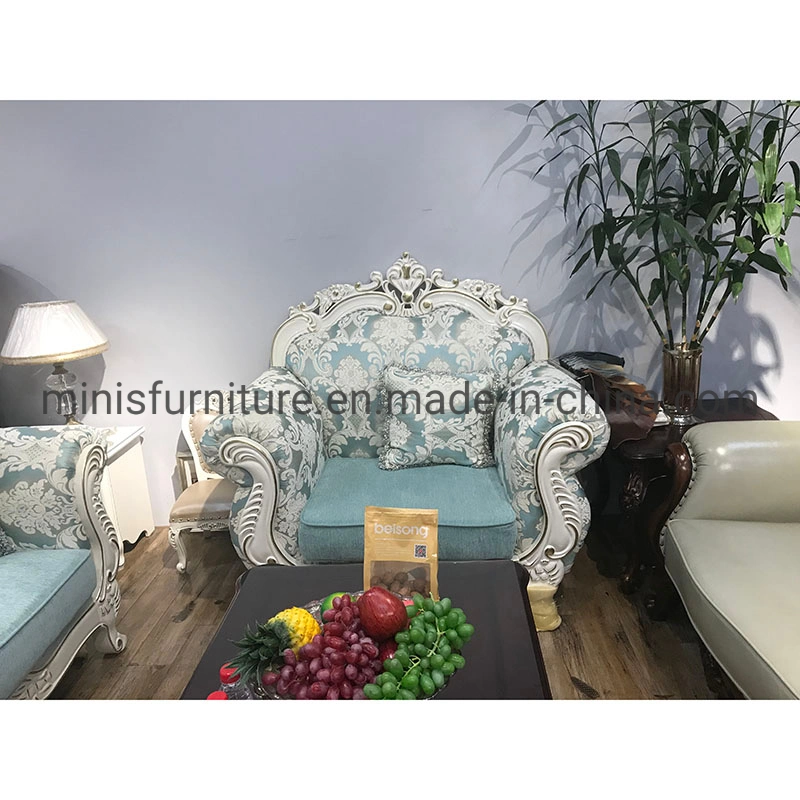 (MN-SF108) Elegant French Style Living Room Sofa Furniture