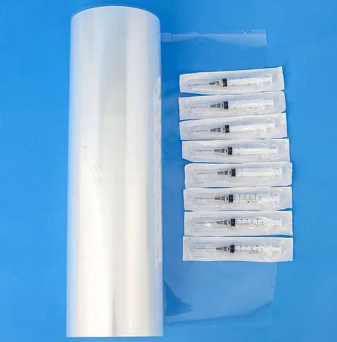 PP/PE Medical Extruir película de embalaje de blíster para jeringa/ aguja