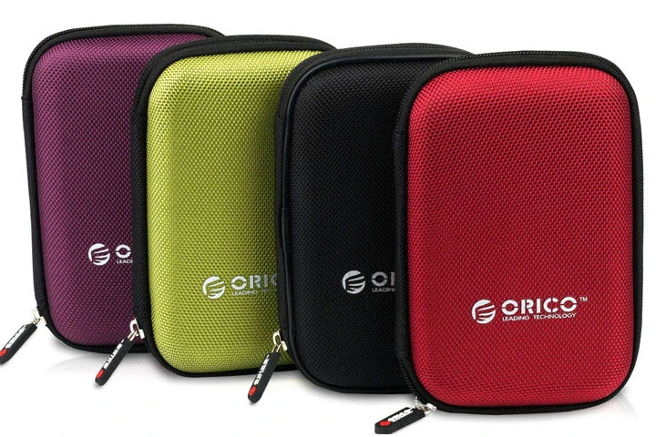 Red Color Hard EVA Case for Hard Disk Drive