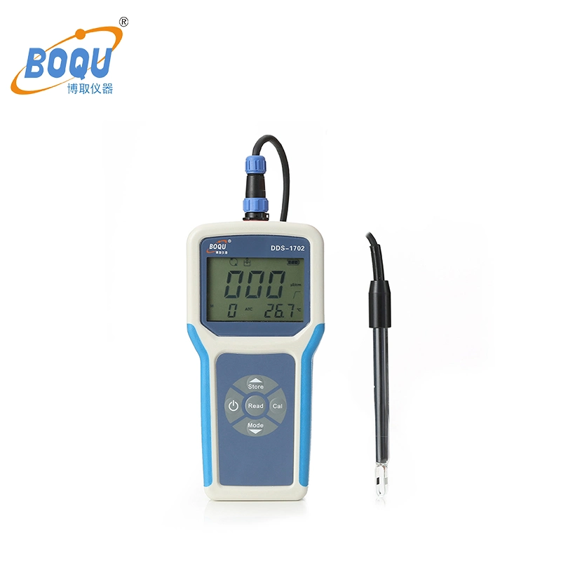 Boqu Portable Dds-1702 Analyzer Factory Price Water Conductivity Probe Portable Conductivity Analyzer Electrical Ec TDS Conductivity Meter