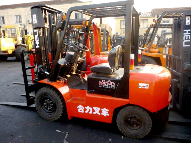 Heli Hot Sale 5 Ton Diesel Forklift Used Cpcd50 with 2-Stag Mast Cheap Price