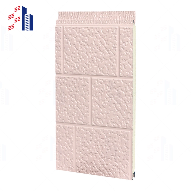 Low Carbon Environmental Protection Beautiful Strong Earthquake Resistant PU Sandwich Panel