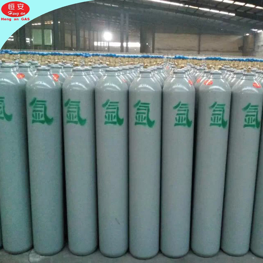 High Pressure Seamless Refillable 50L Argon Gas Cylinder Industrial Use for Welding