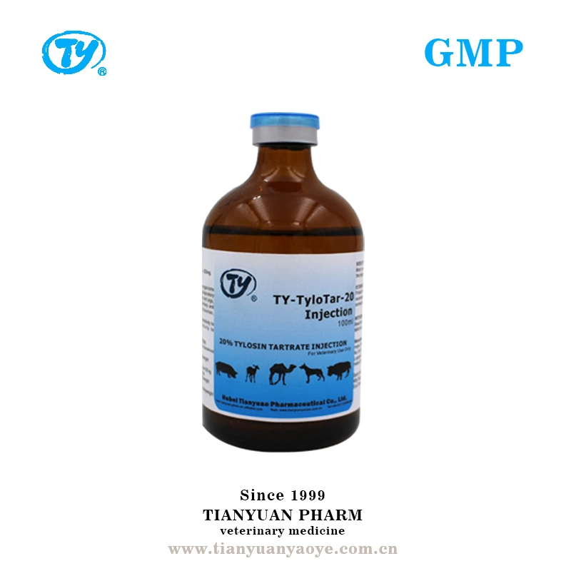 China Hebei Tianyuan Veterinary Medicine Tylosin for Injection