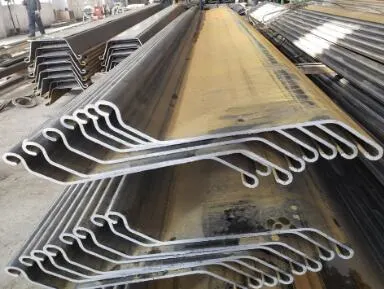 Z Shape Dimension Cold Rolled Steel Sheet Pile for Cofferdam