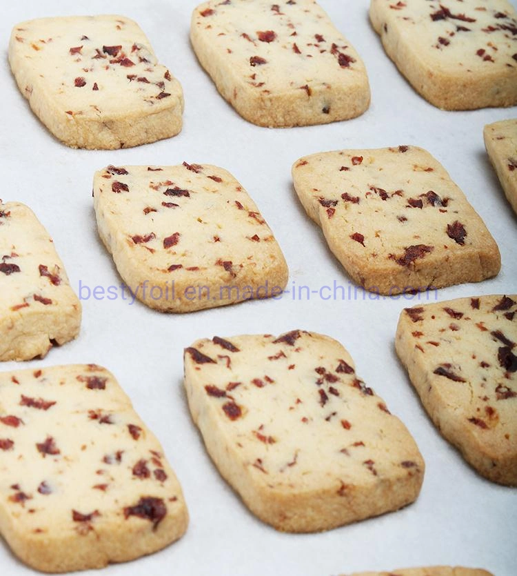 Les cookies Non-Stick cake en silicone de cuisson parchemin du rouleau de papier couché