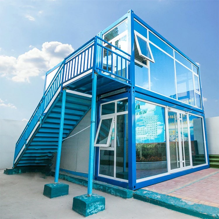 High Performance Environmental Waterproof Office Building Steel House Flat Pack Container Home