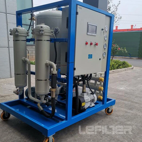 100lpm Zlyc-100 High-Efficiency Vacuum Lubricant Oil Purifier Filter Machine