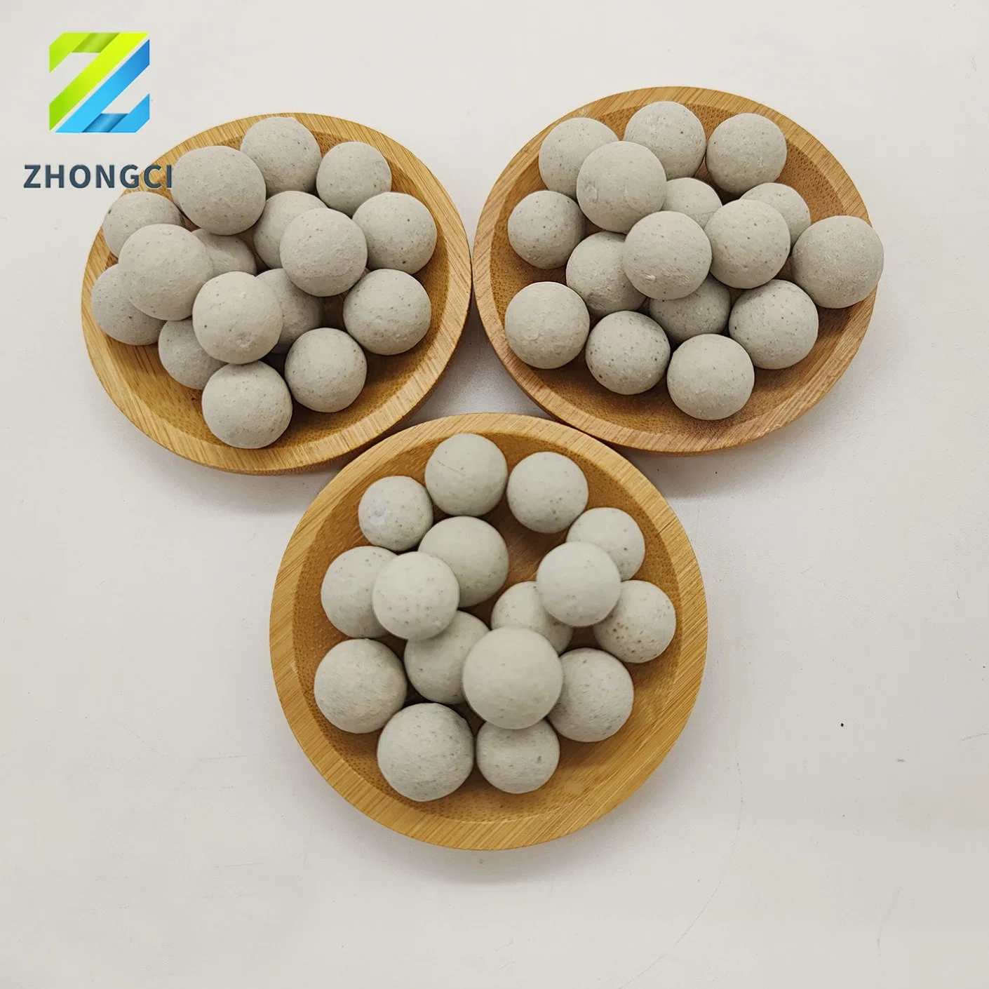 Zhongci 1/8" 1/4" 1/2" 1"Ceramic Ball Denstone 2000 for Oil Refinery Catalyst