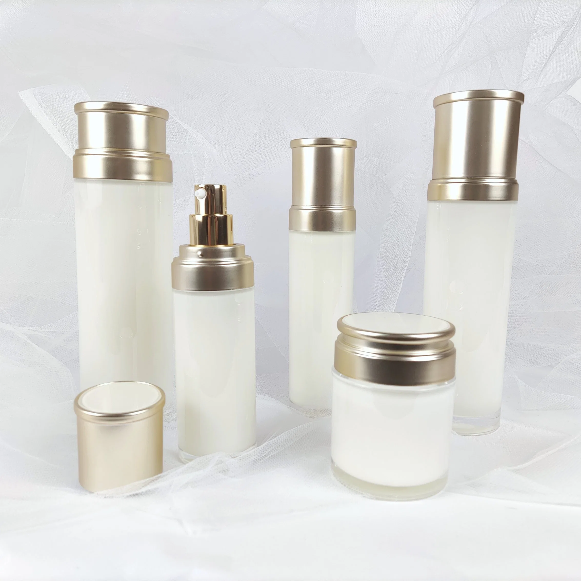 Plastic Cosmetics Packaging Skincare Packing Acrylic Set