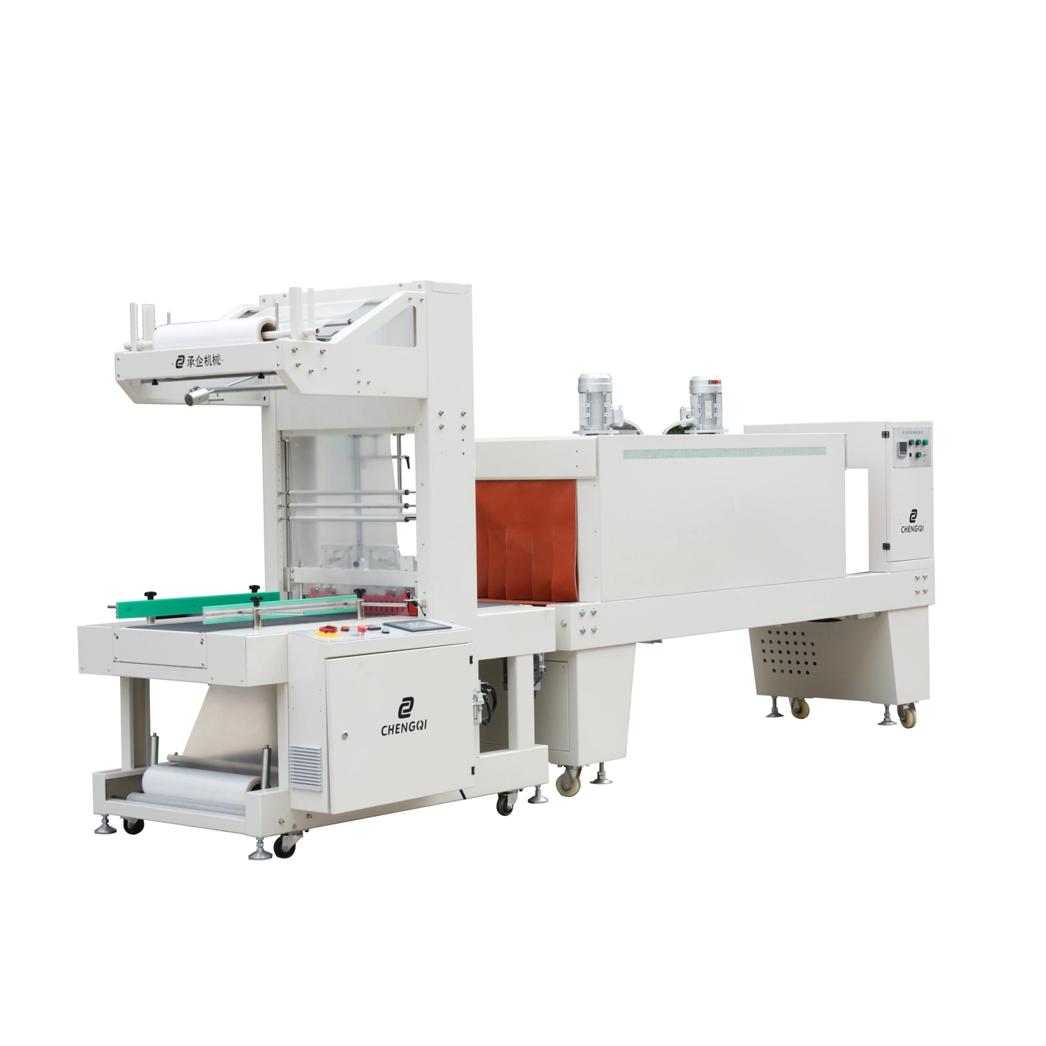 Full Automatic Linear Type PE Film Shrink Wrapping Machine