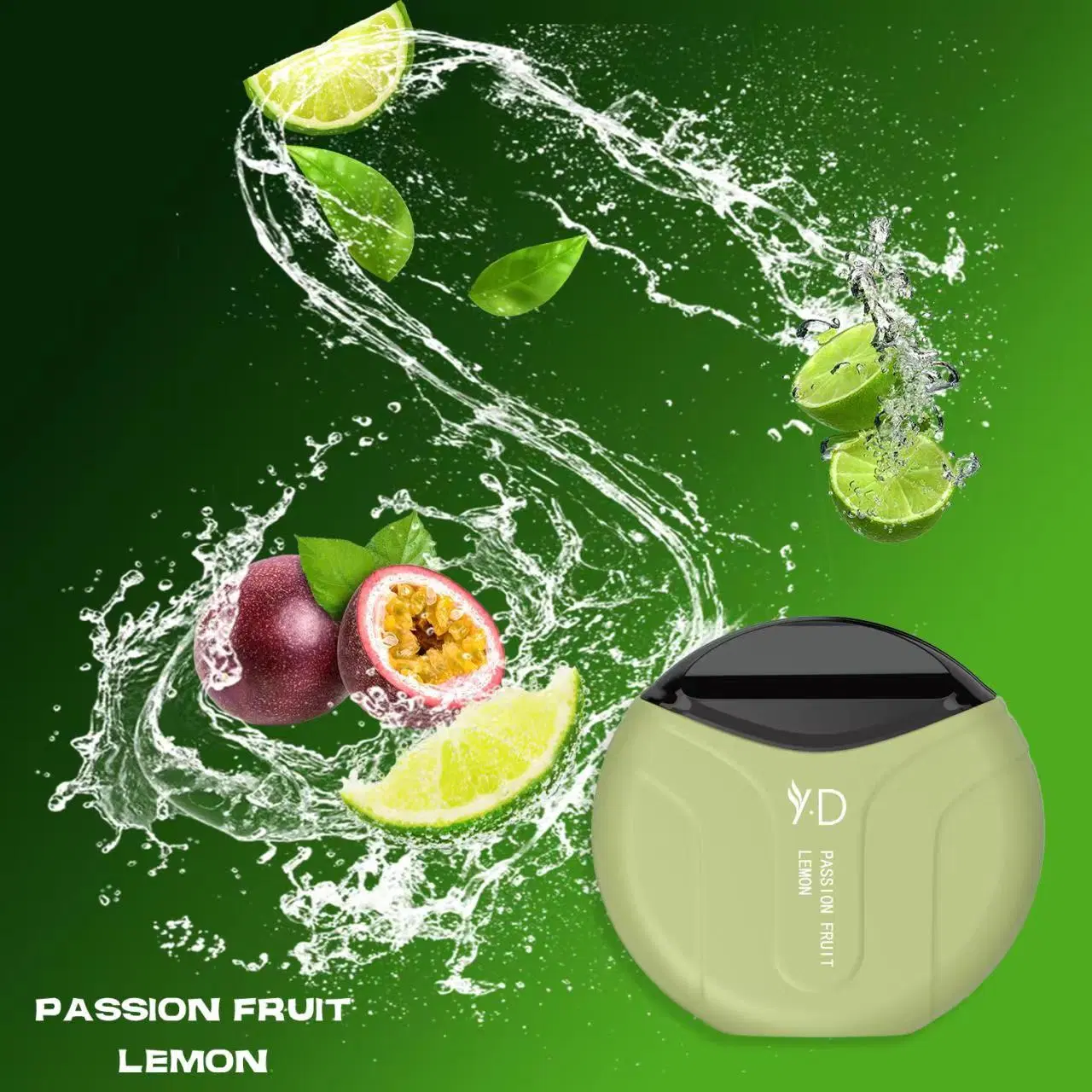 Yd Hot Vente Fruit-Flavored ronde 3000bouffées 650mAh soutien personnalisé cigarettes jetables de gros de l'E-Chargeur E narguilé