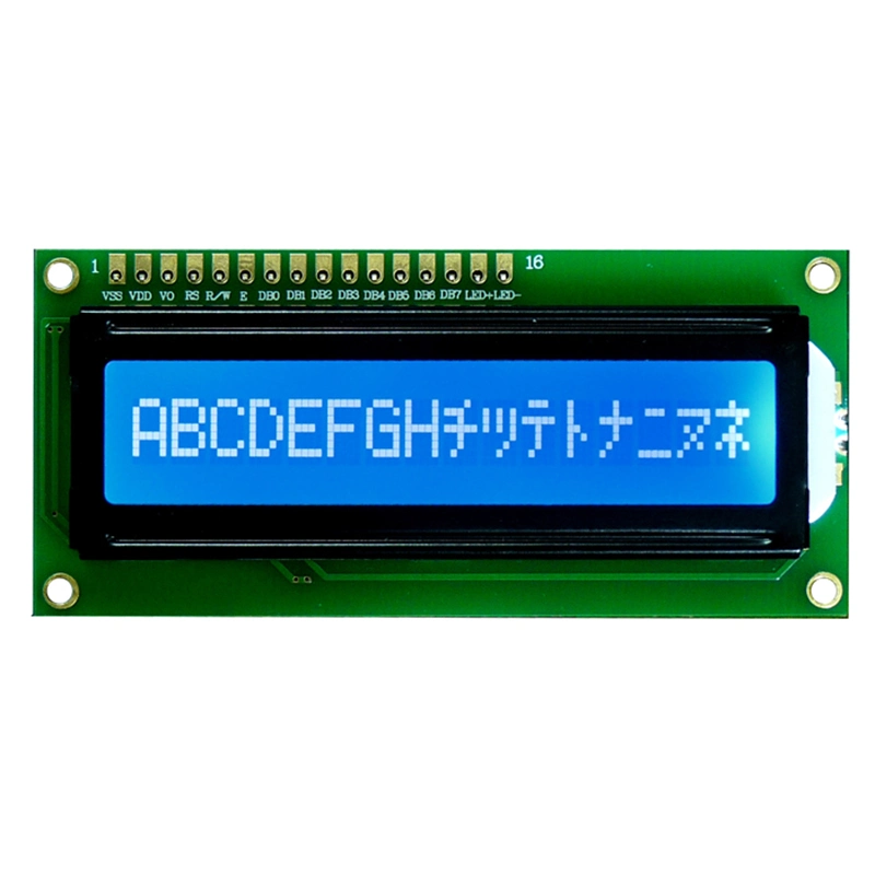 Customize Stn 20 Character 1 Line 20X1 LCD Module with Stn Blue Glass Controller Splc780d Apply for Equipement/Communication/Safety/POS/Meter and Electrical