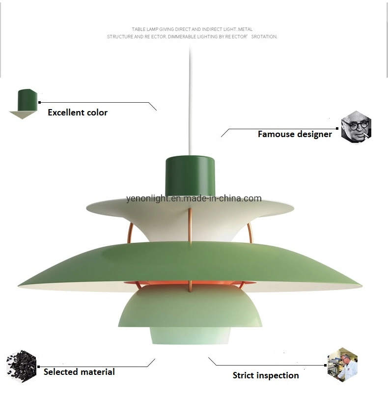 der Artischocken-pH5 Leuchter Entwurfs-Lampen-Ausgangsdekoration-hängender des Licht-LED