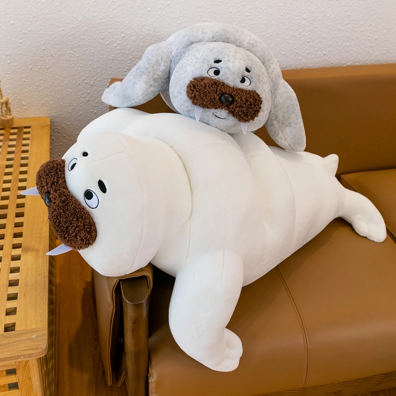 Novidade: O luxuoso Stuffed Toy Seal Pup Stuffed Pup é um animal de peluche Sea Lion Plush Toys Wild Life for Kids
