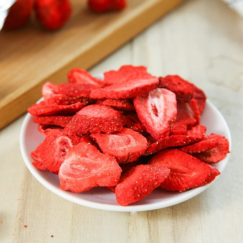 Factory Wholesale/Supplier Dried Strawberries Whole/Slice/Dice/Powder Organic Snack Freeze Dried Strawberry