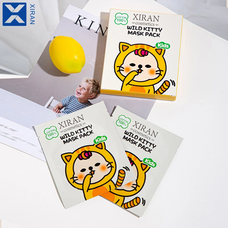 Private Label Logo personnalisé coréen Masque facial hydratant feuille blanchissant Masque Soin de la peau des animaux