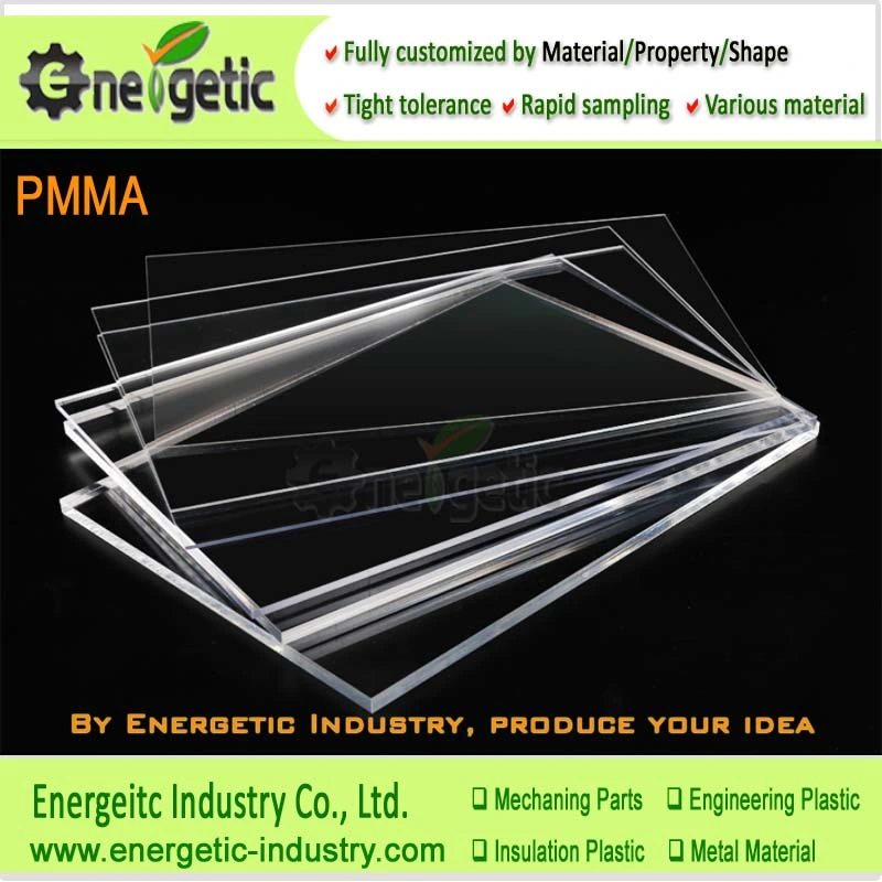 PMMA Persperx Acrillic plarglass المتينة والشفافة