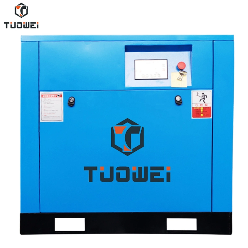 Low Noisy Stationary Direct Drive 15kw/20HP Screw Air Compressor Specification