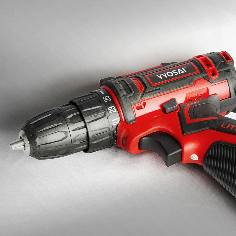 Ready Stock High Quality Vvosai 12V Battery Rechargeable Cordless Drill