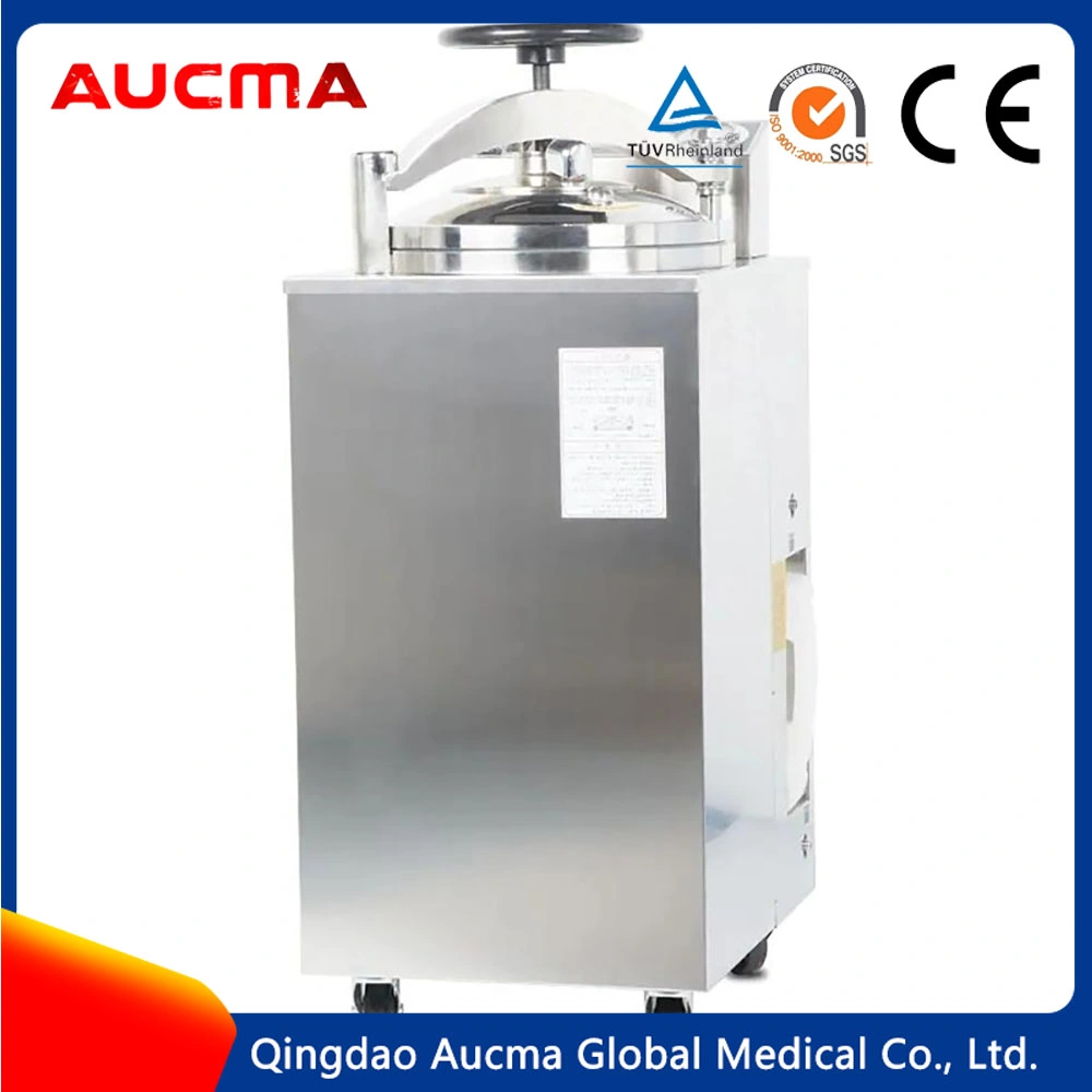 Cheap 75L Máquina Autoclave médica Esterilizador a vapor presión vertical