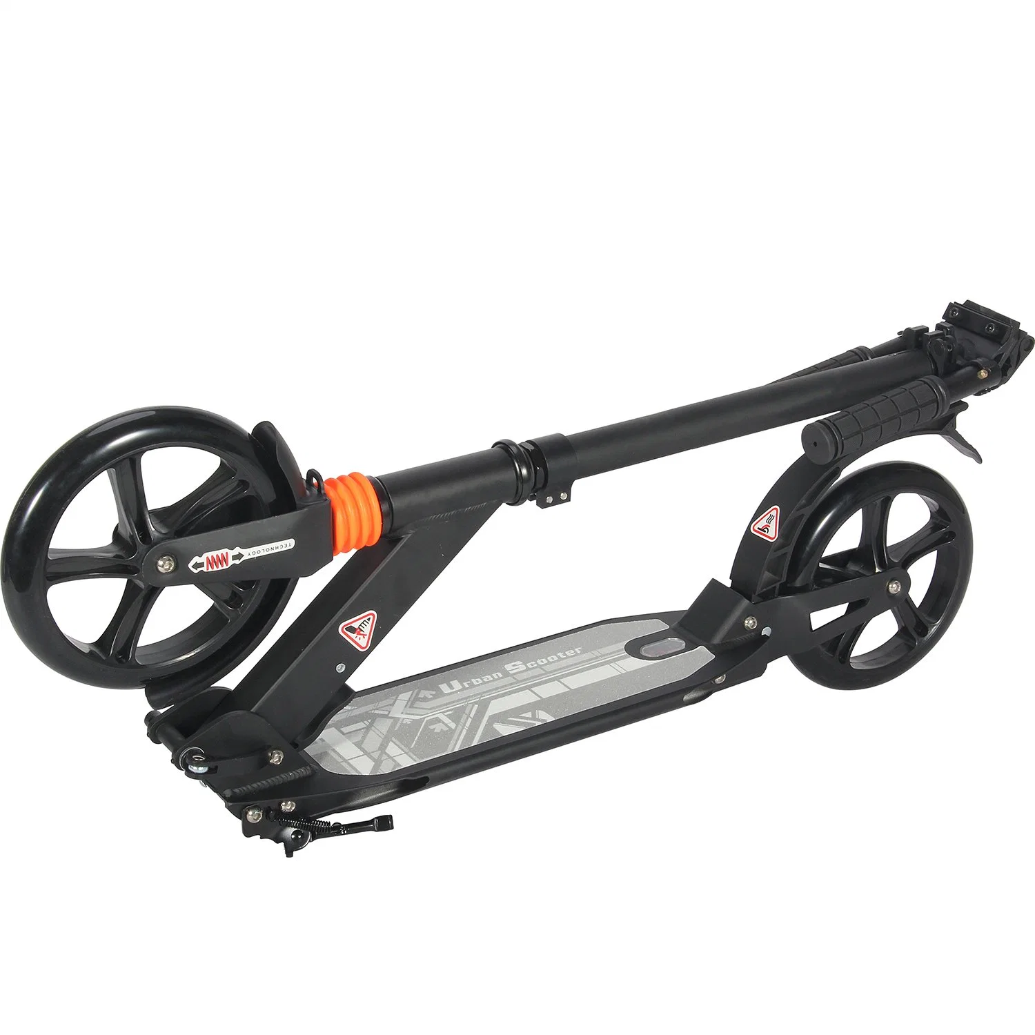 Kick Scooter Wheel Size 200mm with Hand Brake, All Aluminum, Color and Logo Customized