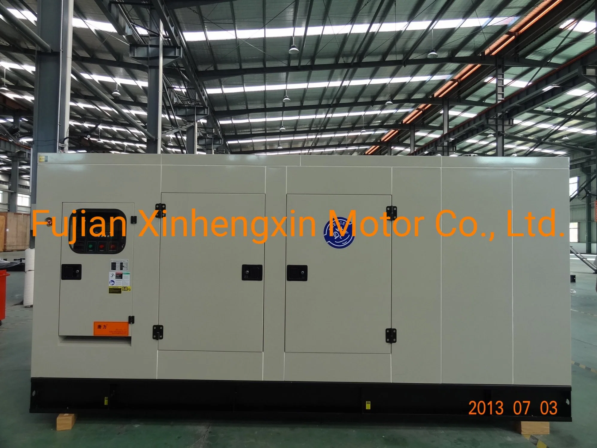 Power by Weifang Ricardo 80kw 96kw 100kw Generator 100kVA 3 Phase 380V 400V Brushless Dynamo Water Cooled Diesel Generator