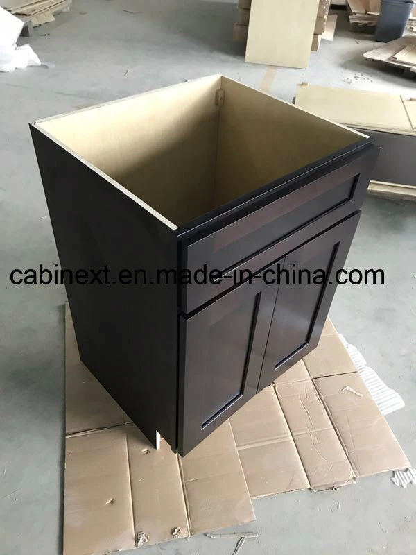 (Manufacturer) American Style Espresso Shaker Kitchen Cabinets Furniture Malaysia Original