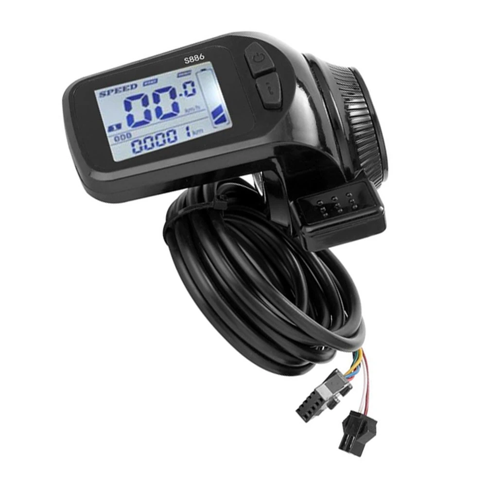 Pantalla LCD de E-Bike Scooter Monitor de controlador sin escobillas pantalla LED de medidor S2, Sw900, S886, S866, M5, G51, P3C, Gz3