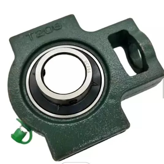 Manufacturer Mounted Insert Pillow Block Bearing Hot Sale China UCP204 Inch Size Green Cover Set Metal OEM Building Food Cast